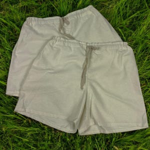 Set mit zwei Paar Boxer Briefs weiche Jacke für Männer - 100% Baumwollflanell. Locker geschnittenes Höschen.