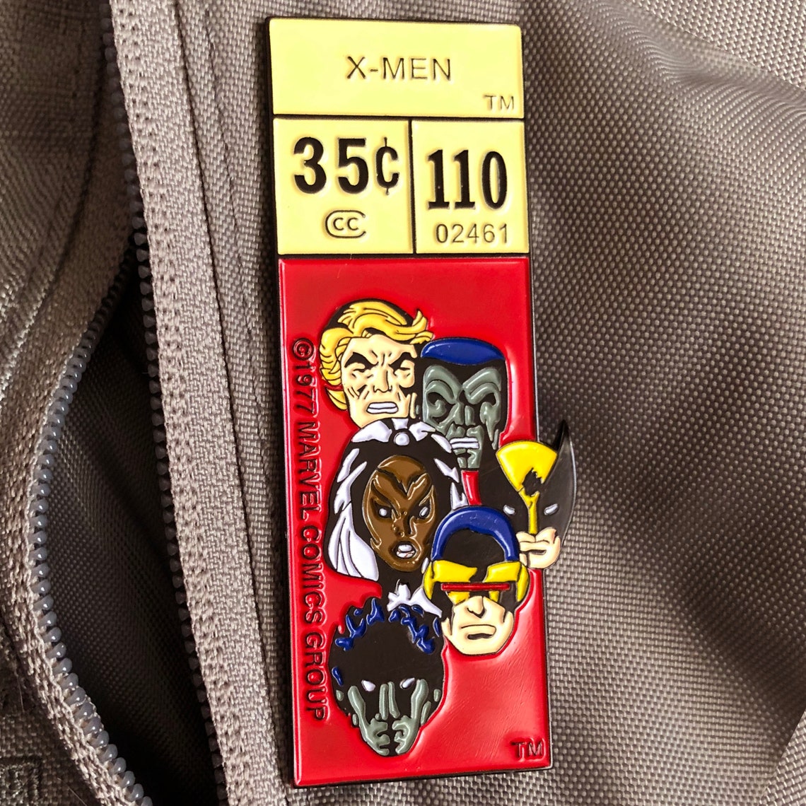 X-Men Wolverine 3 Enamel Pin Classic Marvel Price Box | Etsy