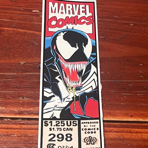 Venom 5” Marvel Corner Box Vinyl Sticker! Spider-Man! Symbiote!