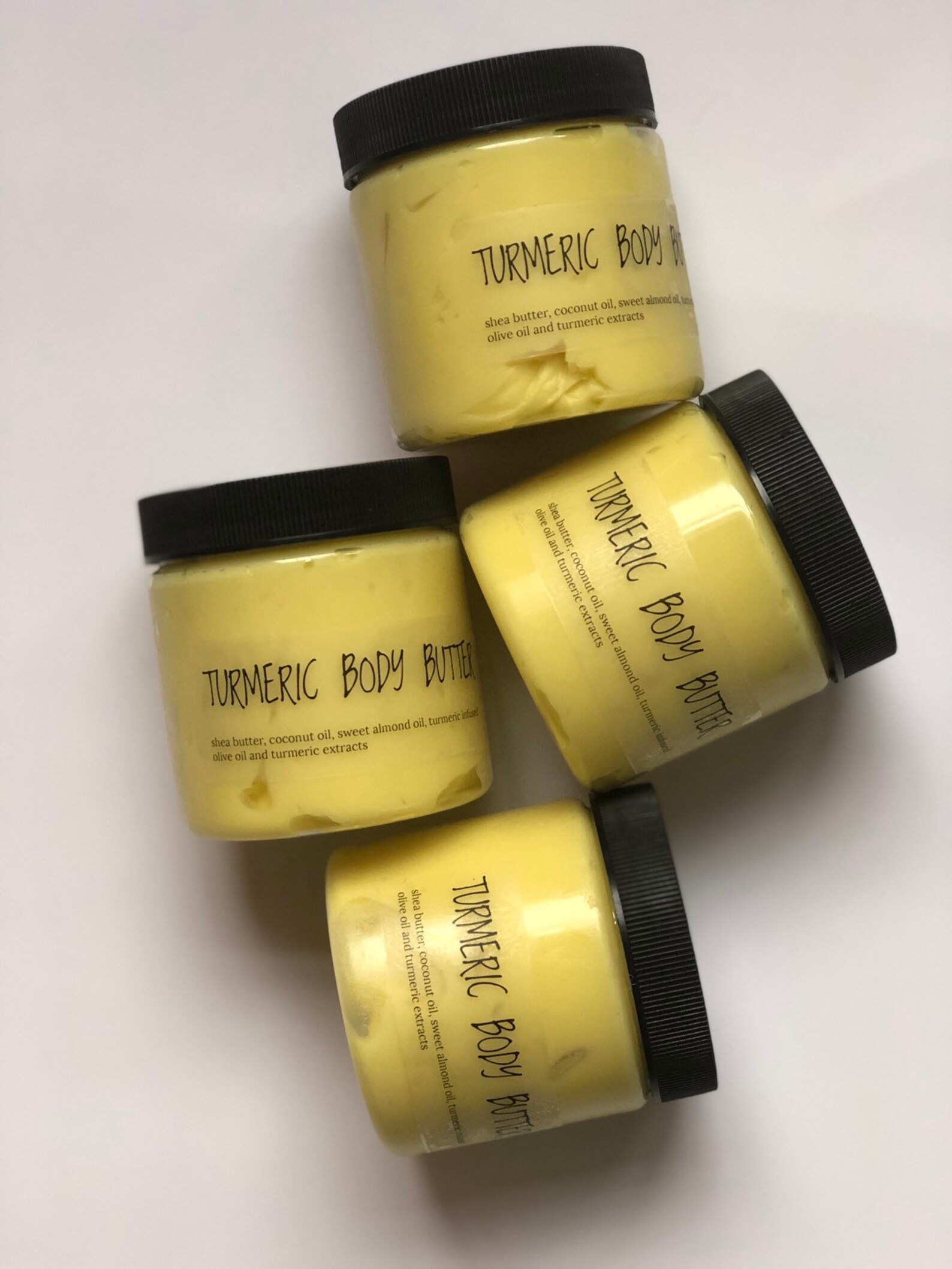 Turmeric Body Butter Turmeric Infused Body Butter Body Etsy