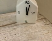 Vintage icon clock decals