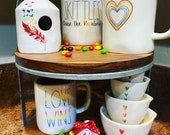 Rae Dunn inspired rainbow decals