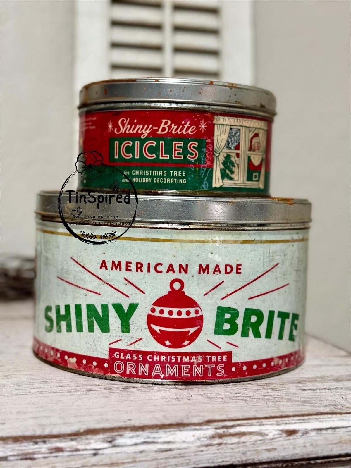 Old Vintage Tins - Etsy