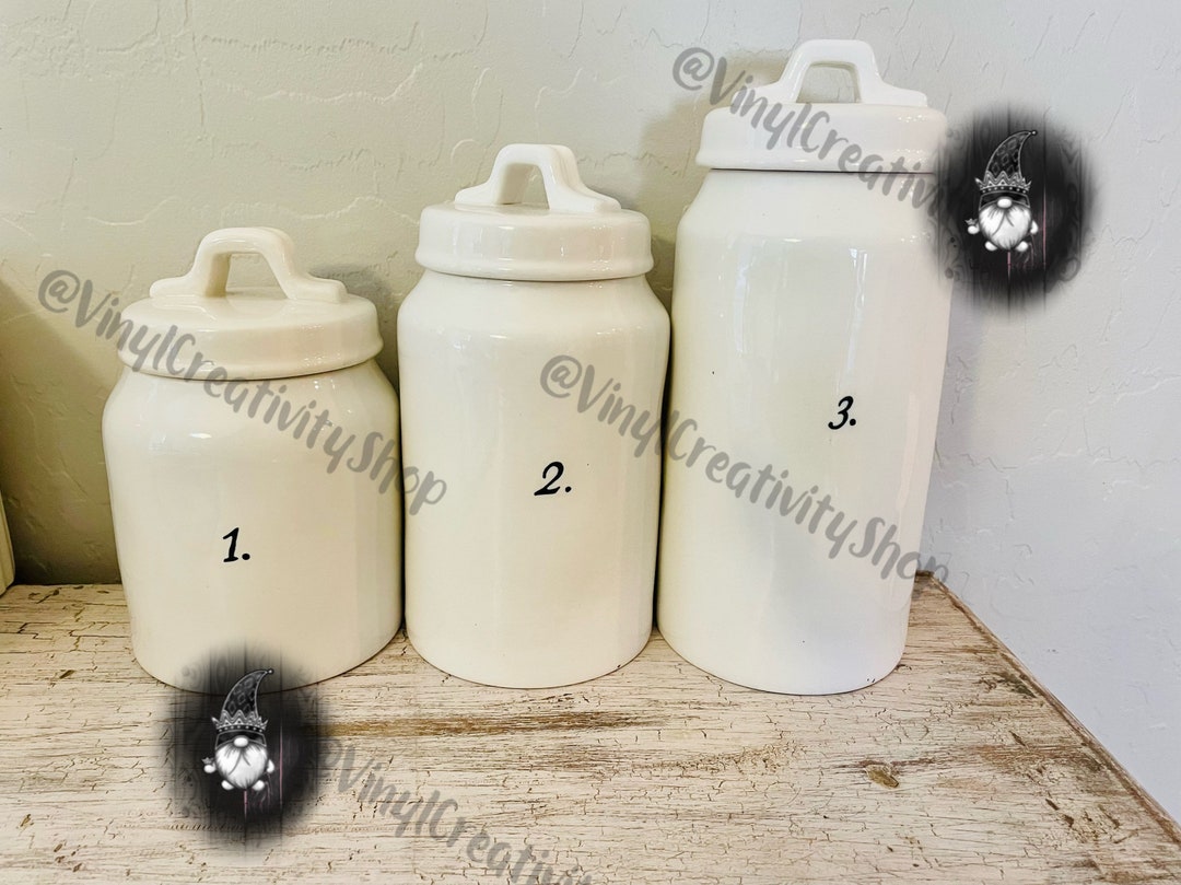 Small Canister Numbers Etsy