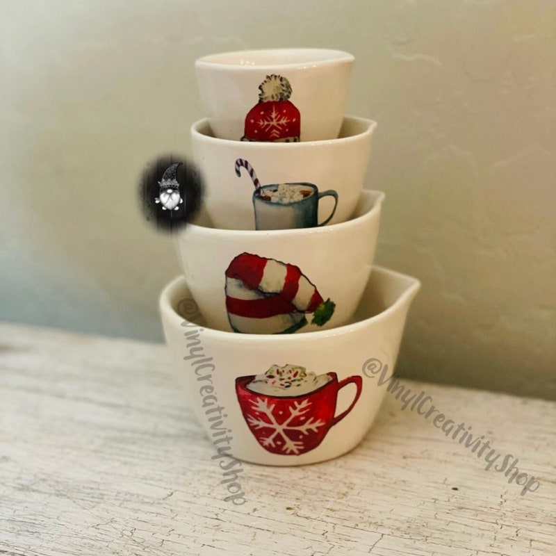 Measuring Cup Decals - Etsy