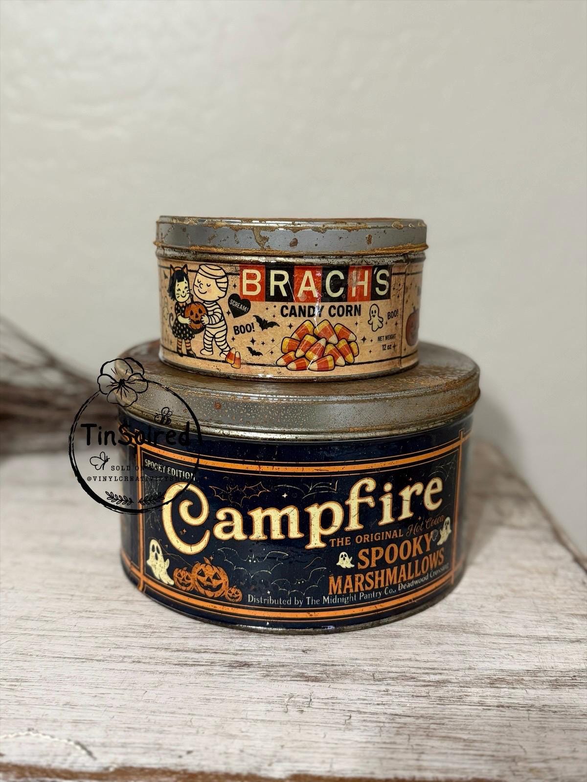 Campfire Marshmallow Tins - Etsy