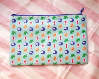 Bolsa de cosméticos inspirada em Animal Crossing