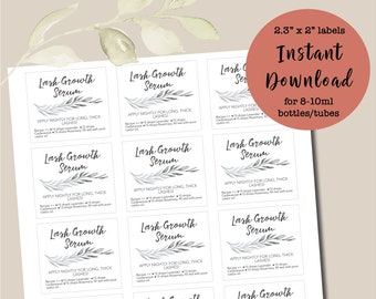 PRINTABLE YOUNG LIVING Essential Oil Roller Bottle Labels - Etsy