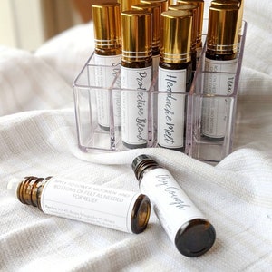 PRINTABLE YOUNG LIVING Essential Oil Roller Bottle Labels, Essential Oil Label, Diy Essential ...