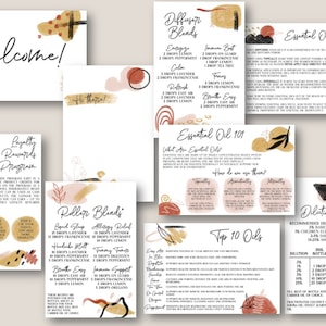 PRINTABLE (Australia version) DOTERRA Welcome Enrollment Kit, Essential Oil kit, essential oil business, printable essential oil starter kit