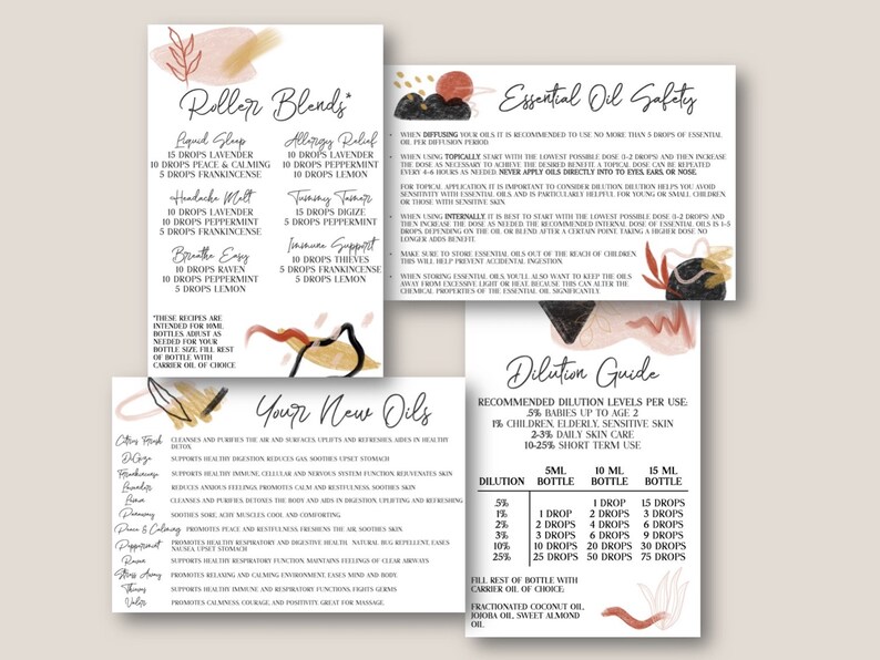PRINTABLE YOUNG LIVING Welcome Enrollment Kit Premium Starter - Etsy