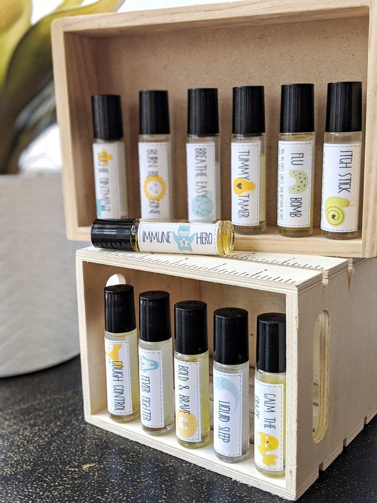 YOUNG LIVING Kids Printable Blends Roller Bottle Labels YL - Etsy