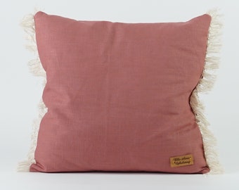 Linen Cushions - Rose clay