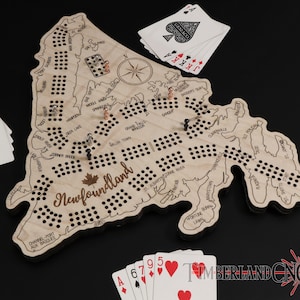 Newfoundland Cribbage Pattern, SVG, Laser/CNC Cutting File
