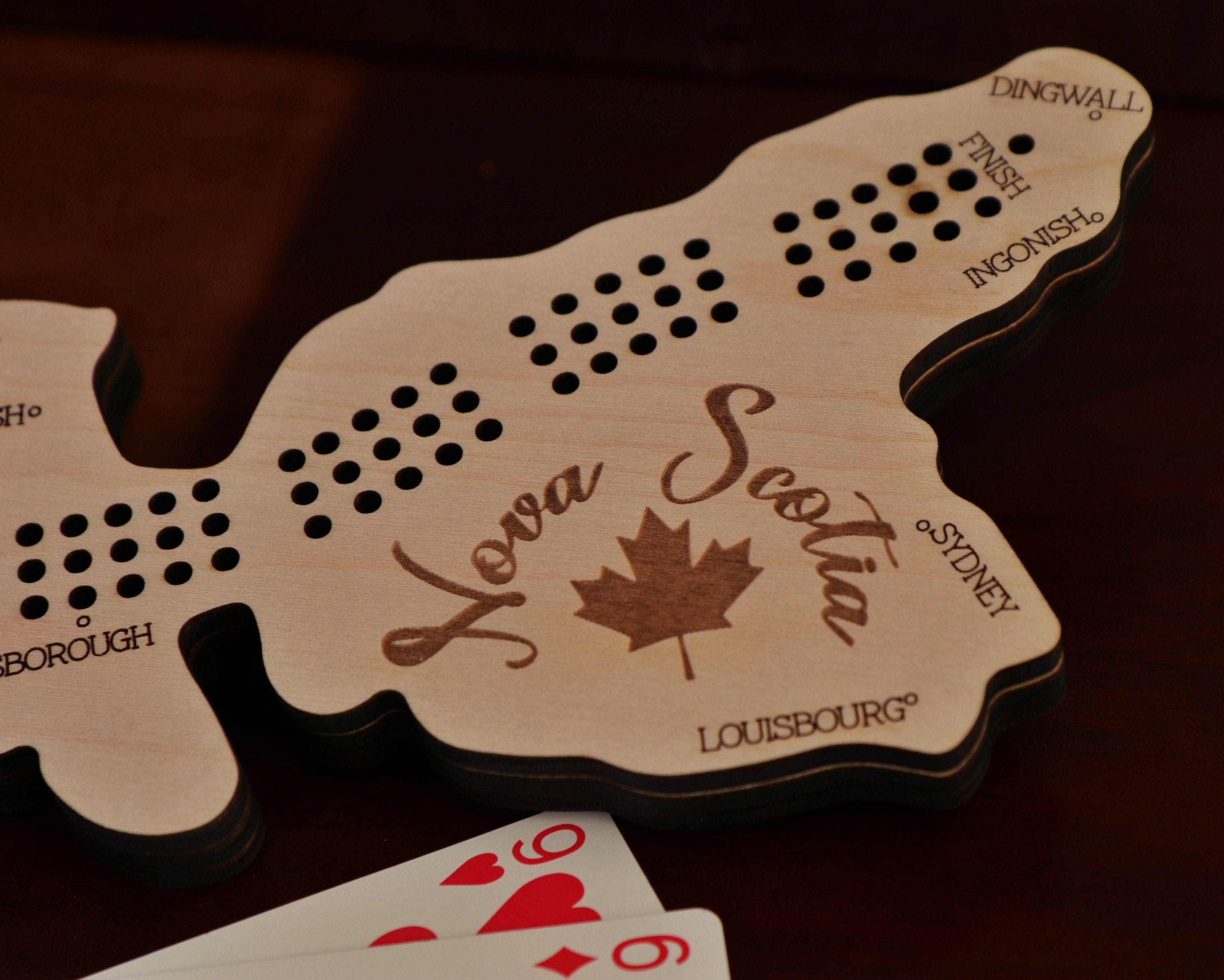 Nova Scotia Cribbage Pattern SVG Laser/cnc Cutting File Etsy