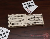 Travel Cribbage Board, With Storage, Slide Out, SVG, Laser Cutting File
