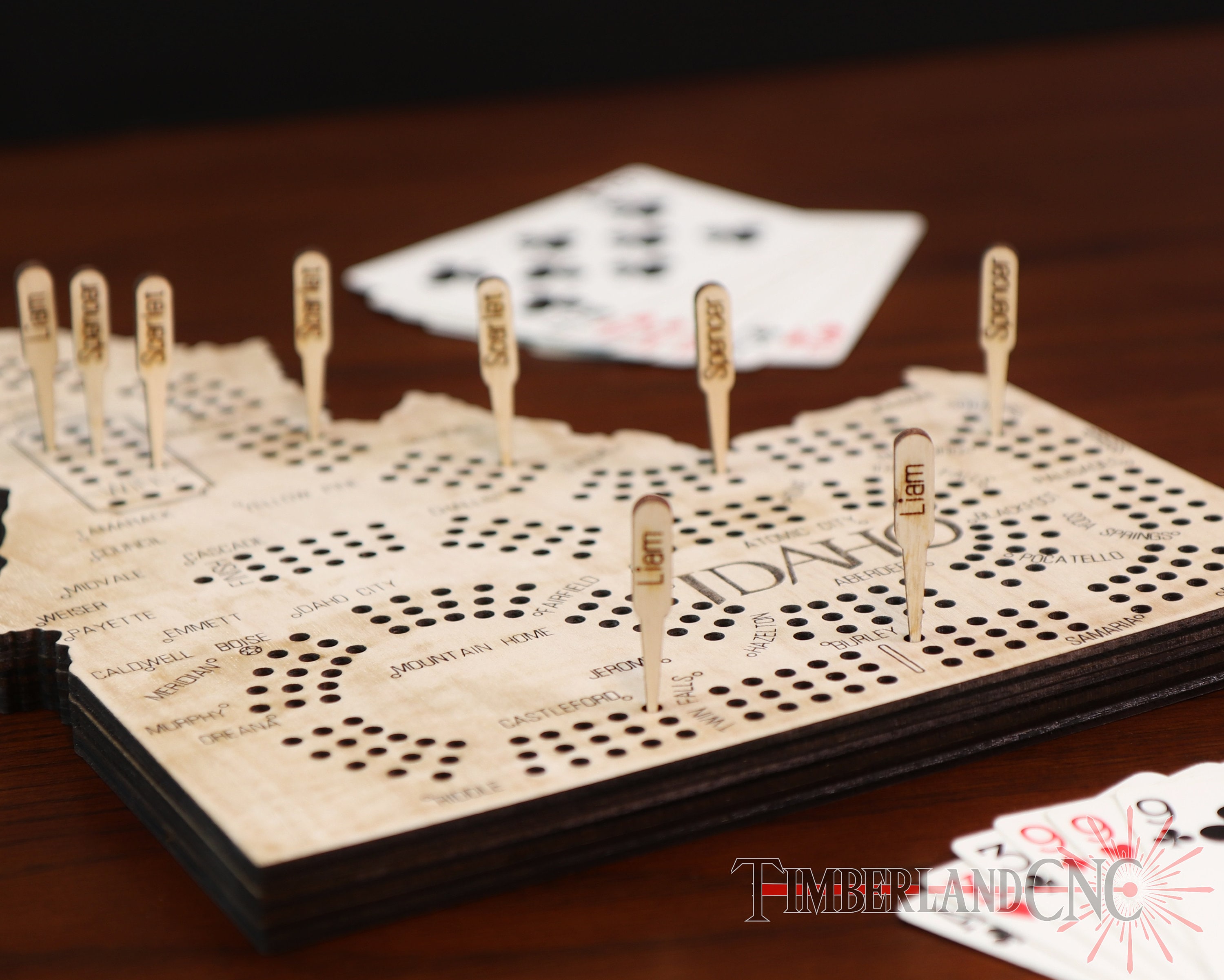 Idaho Cribbage Pattern, SVG, Laser/cnc Cutting File - Etsy
