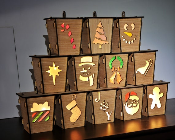 Christmas Lantern SVG CNC Router & Laser Cutting File. - Etsy