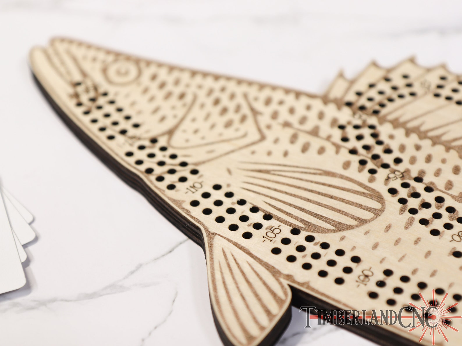 Walleye Fish Cribbage Pattern, SVG, Laser/cnc Cutting File - Etsy