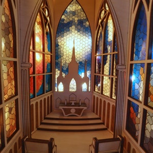 Church Booknook, Cathedral, svg, Laser Cutting File image 7