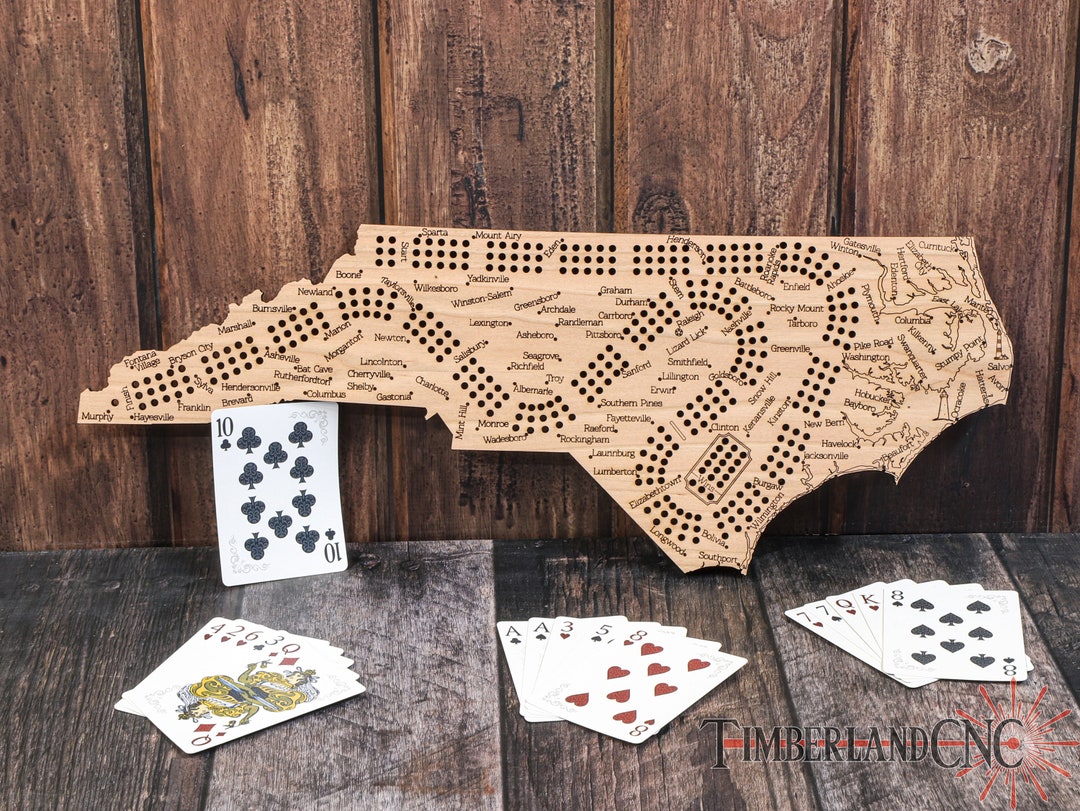 North Carolina Cribbage Pattern, SVG, Laser/cnc Cutting File - Etsy