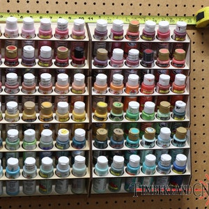 Acrylic Paint Bottle Holder, 2oz / 59ml, SVG, Laser Cutting File ...