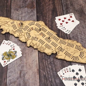 Vancouvereiland cribbage-patroon, SVG, laser-/CNC-snijbestand
