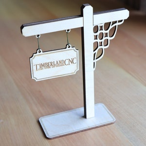 Mini cartello, SVG, file di taglio laser