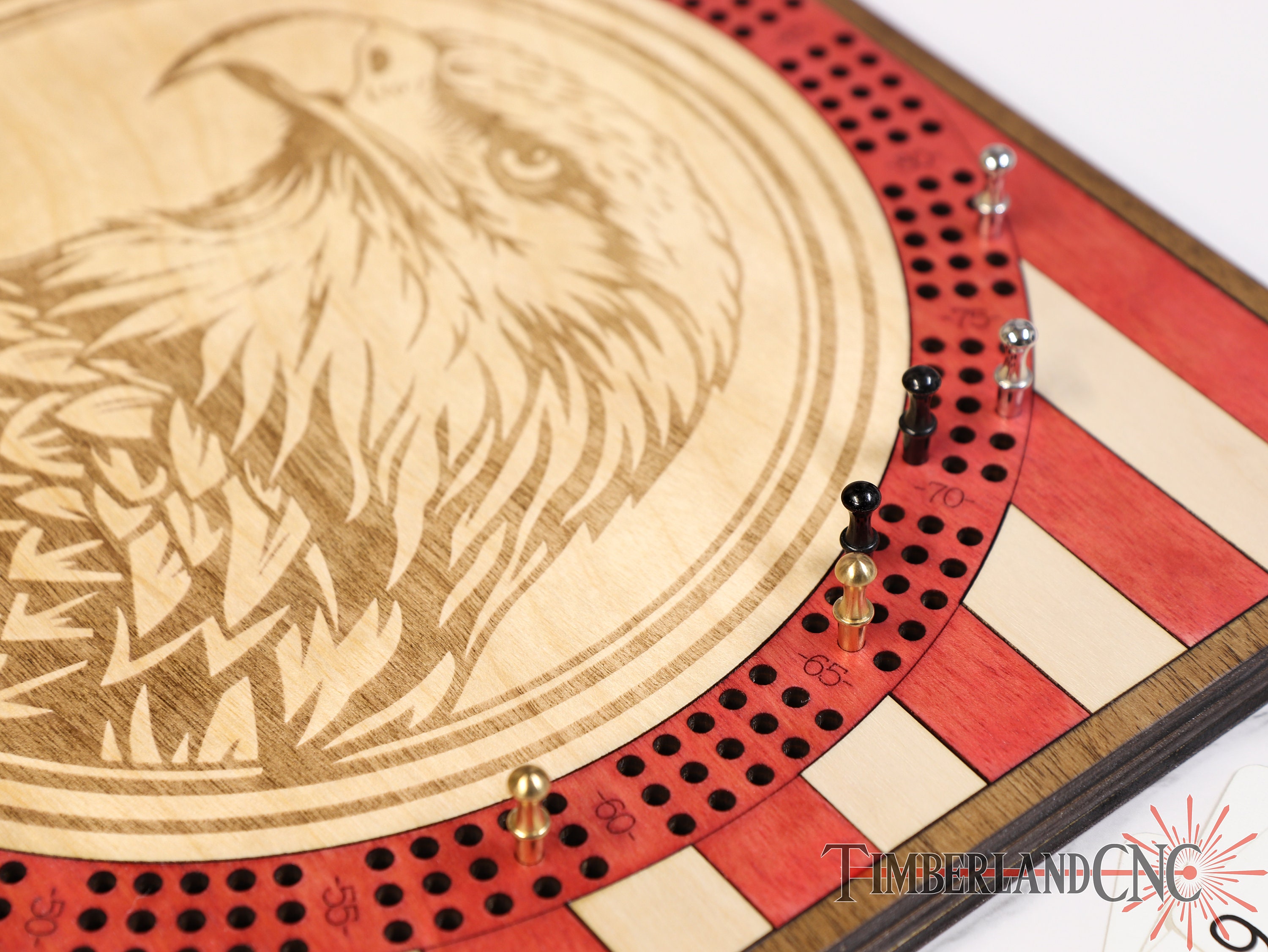 US Flag Cribbage Pattern, SVG, Laser/cnc Cutting File - Etsy