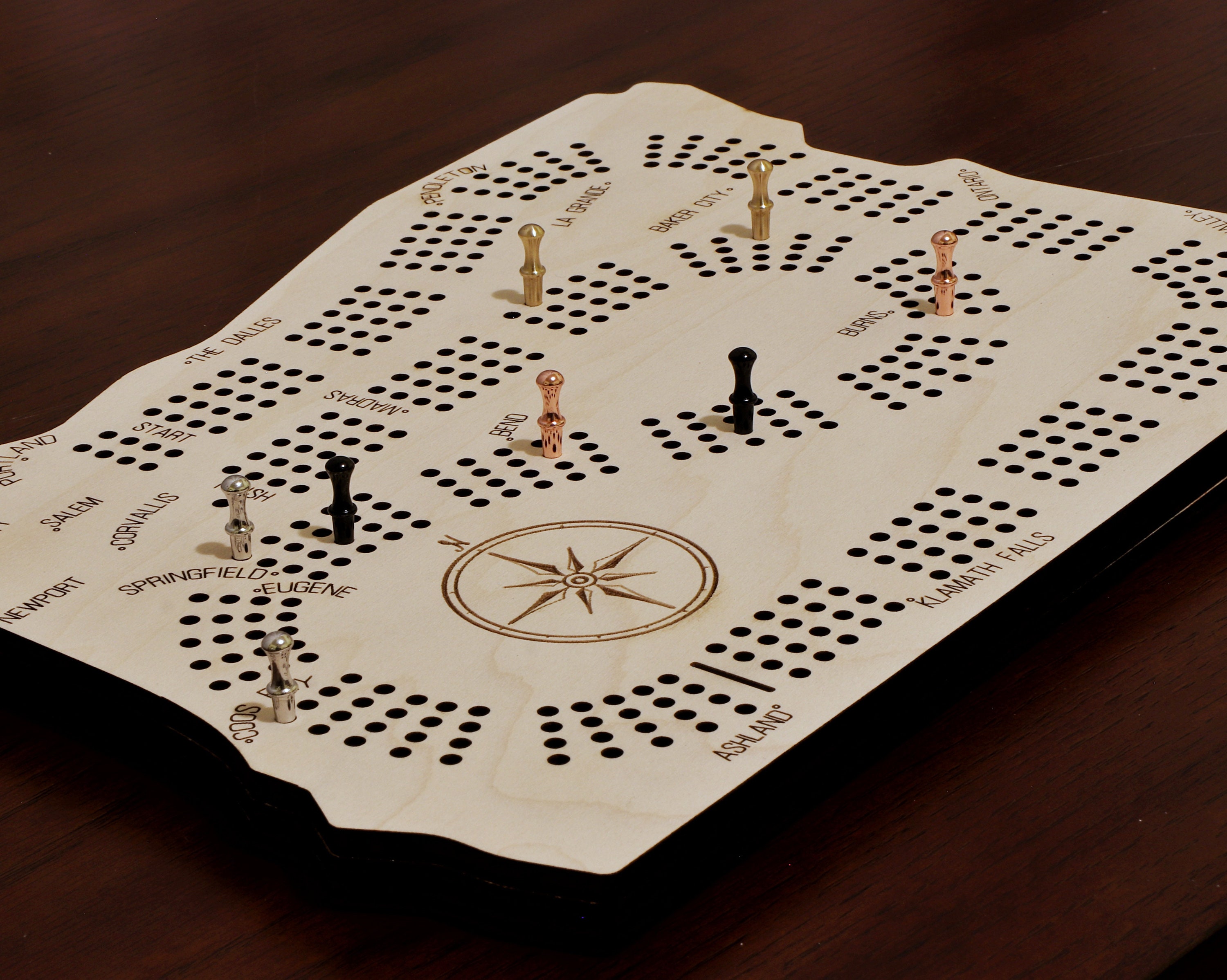 Oregon Cribbage Pattern, SVG, Laser/cnc Cutting File - Etsy