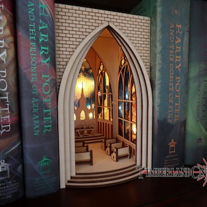 Church Booknook, Cathedral, svg, Laser Cutting File image 6