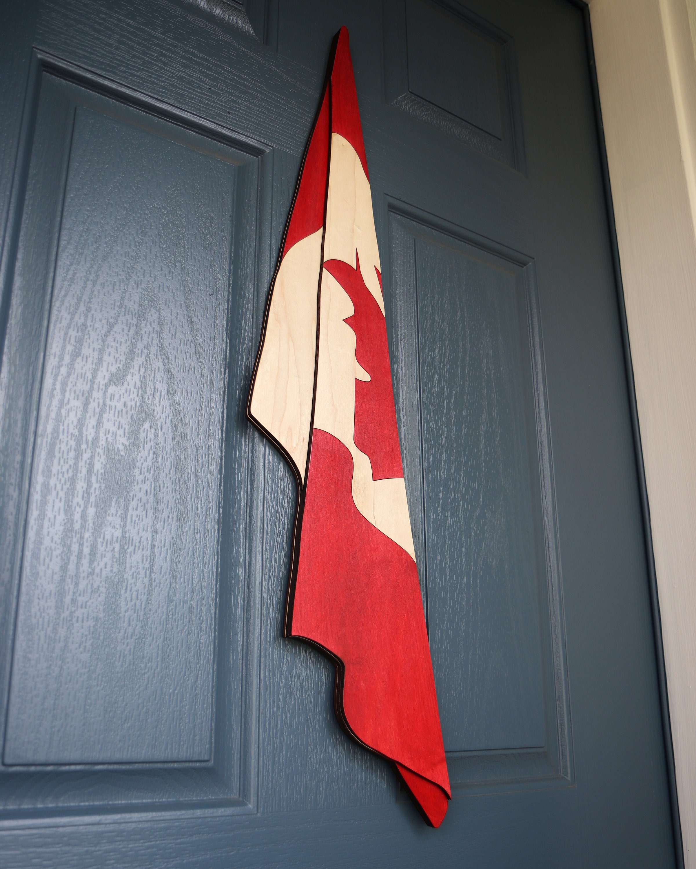Canadian Flag Hanging Flag Draped Flag SVG Laser Cutting Etsy