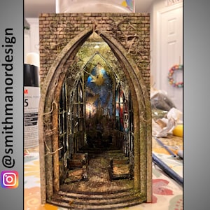 Church Booknook, Cathedral, svg, Laser Cutting File image 10