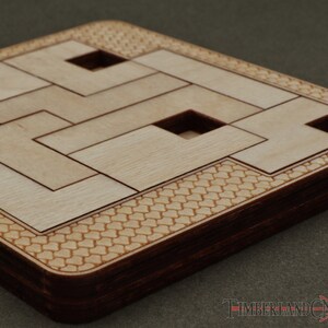 Wooden Daily Calendar Puzzle Infinite Puzzle Etsy Wooden Daily Calendar Puzzle Infinite Puzzle Etsy