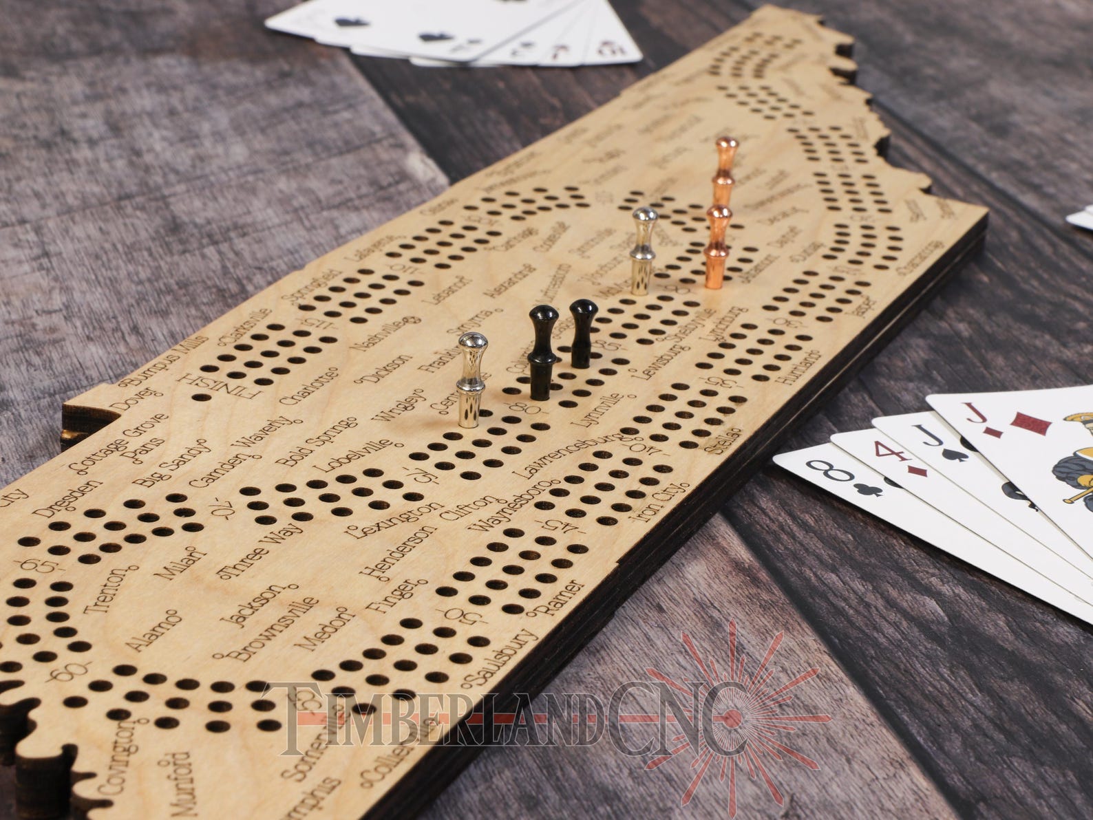 Tennessee Cribbage Pattern, SVG, Laser/cnc Cutting File - Etsy