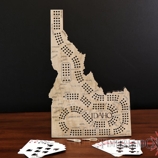 Idaho Cribbage Pattern, SVG, Laser/CNC Cutting File