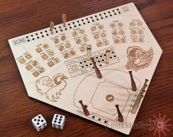 サイコロ野球、ボードゲーム、SVG、レーザーカットファイル