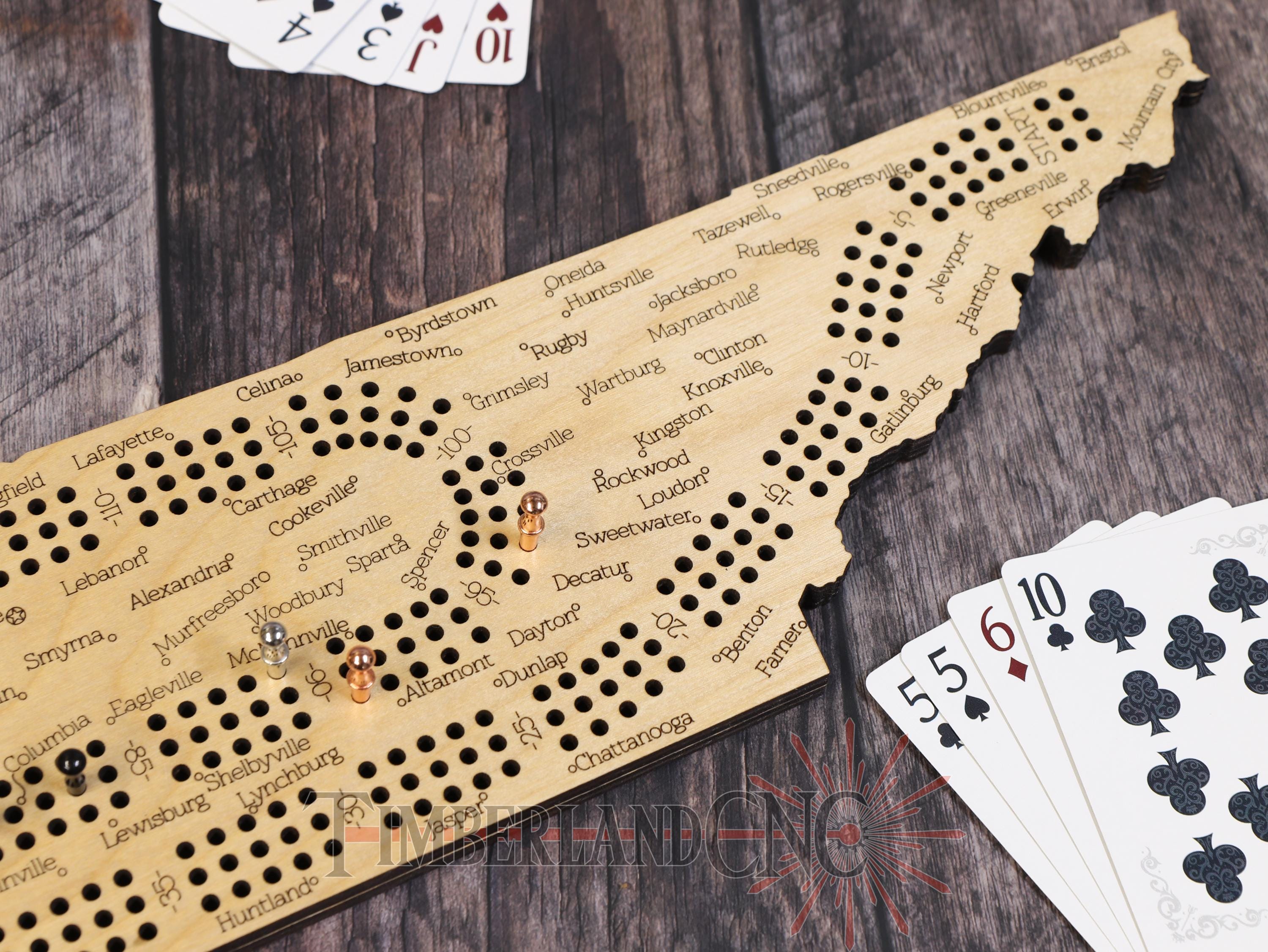 Tennessee Cribbage Pattern, SVG, Laser/cnc Cutting File - Etsy