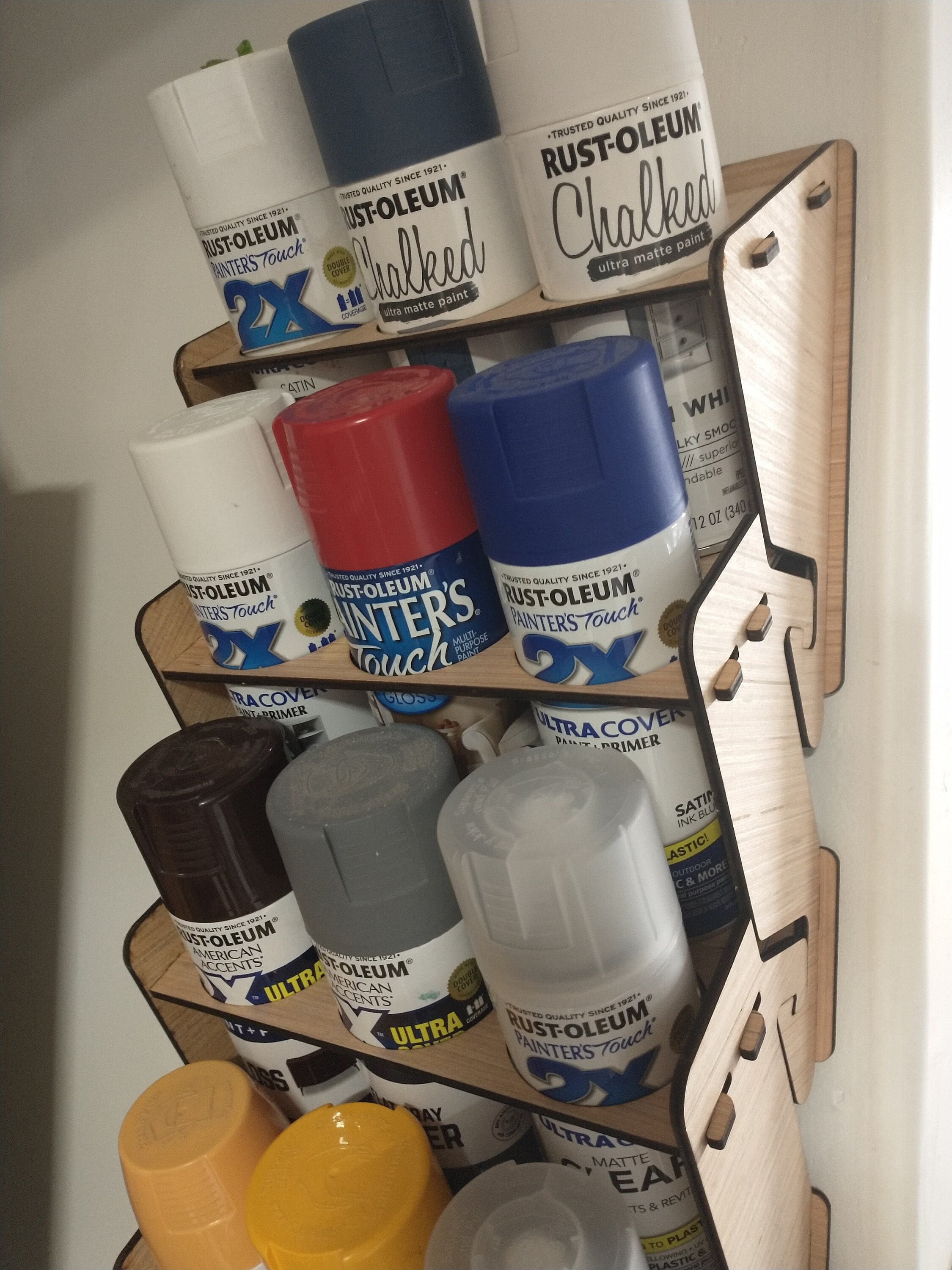 Spray Paint Can Holder SVG CNC Router and Laser Cutting Etsy