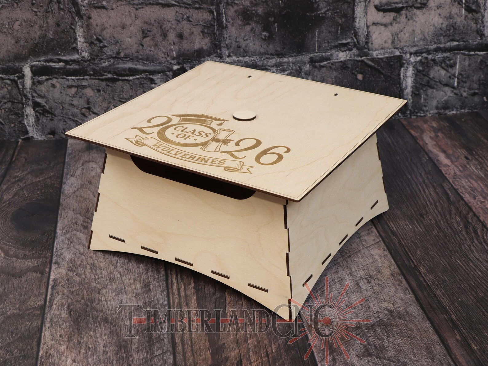 Graduation Box Dxf Graduation Cap Gift Box, Keepsake Box, With Hinged Lid, SVG, Laser ...