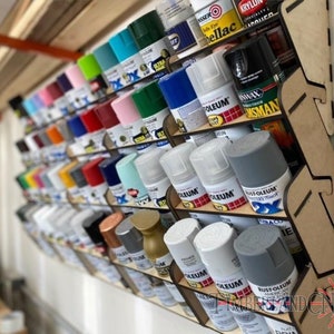 Paint Caddy for 2 Oz Paint Bottles, Acrylic Paint Storage Laser