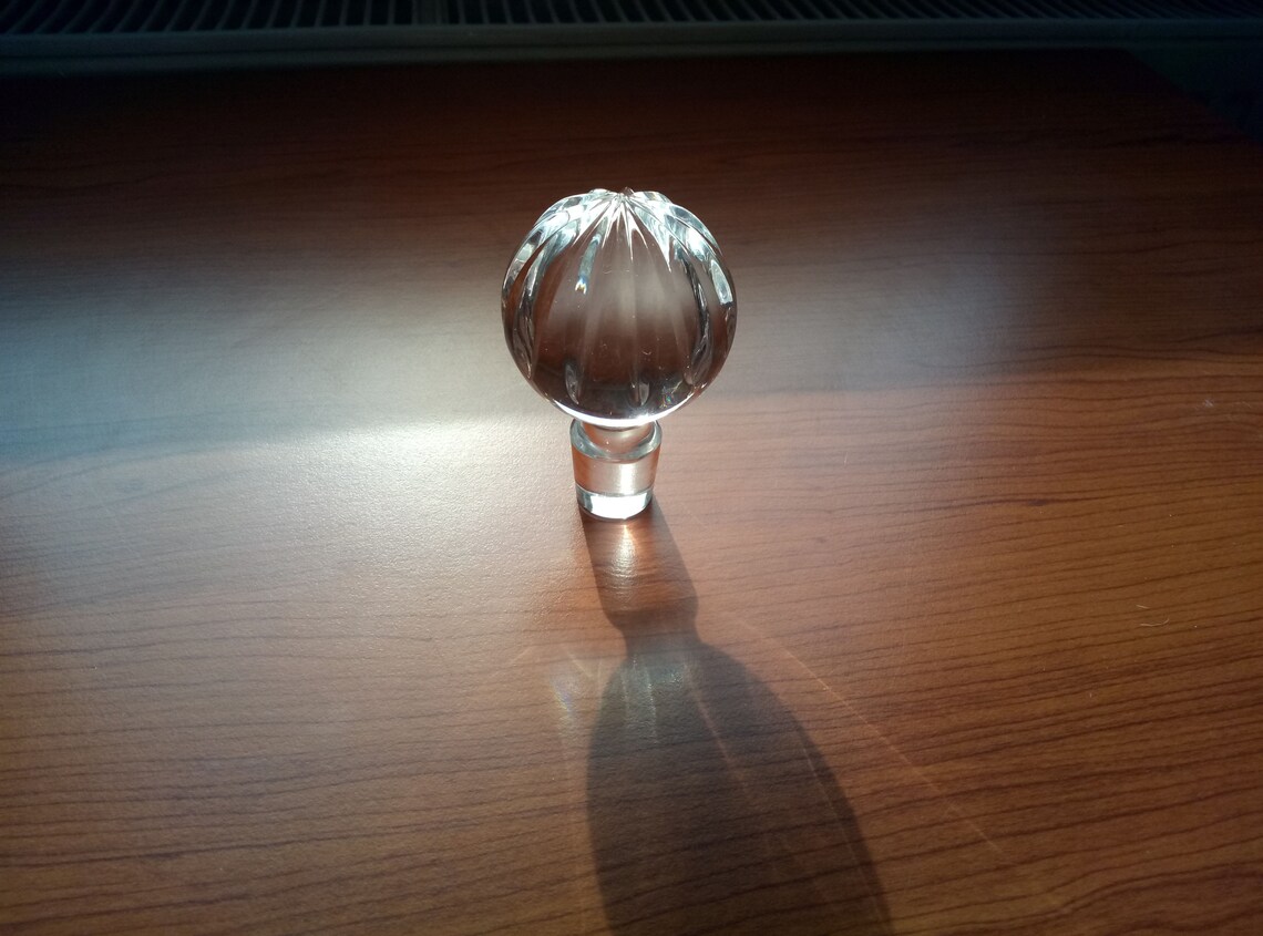 Crystal stoppers decanter carafe Vintage small glass bottles Etsy