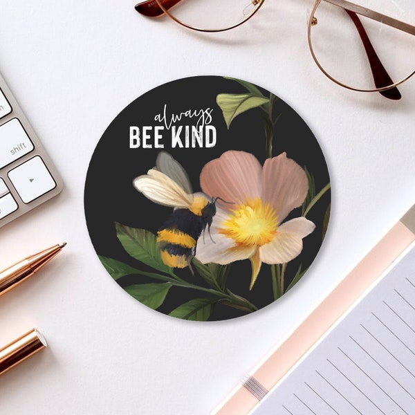 Be Kind Sticker, Bee Kind Sticker, Bumper Sticker, Water Bottle Sticker, Laptop Sticker, Spread Kindness, Bee Sticker, Waterproof Sticker