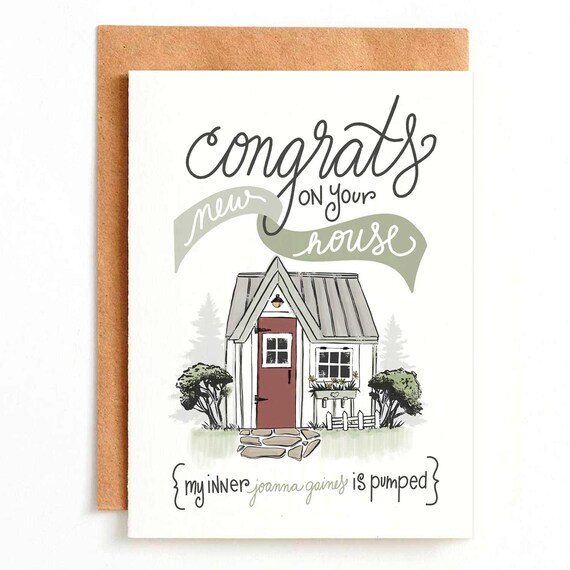 New House Card Housewarming Card Fixer Upper Humor Card Etsy