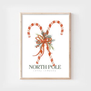 Christmas Candy Cane Decor, Candy Cane Wall Art, Candy Cane Art ...