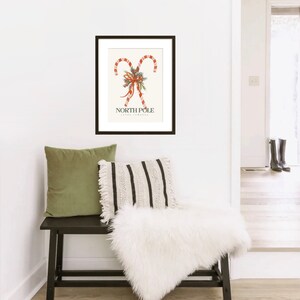 Christmas Candy Cane Decor, Candy Cane Wall Art, Candy Cane Art ...