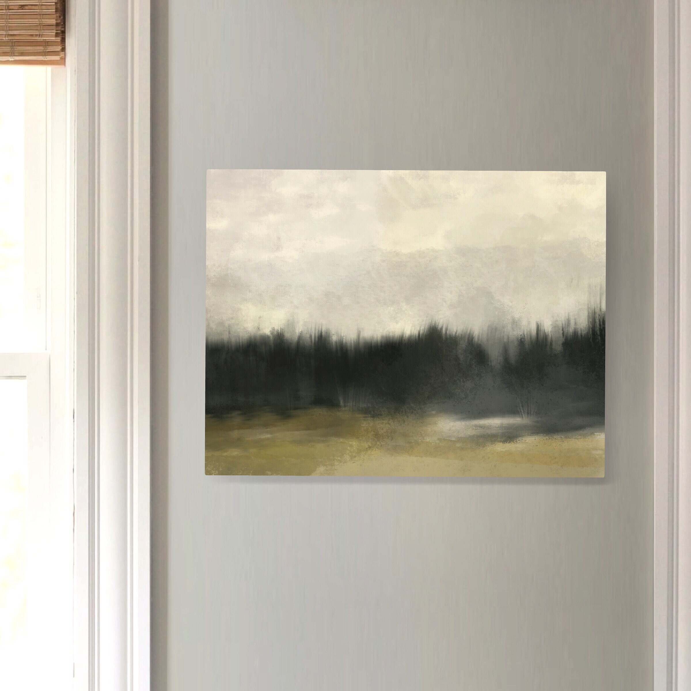 Moody Landscape Art Print Landscape Art Watercolor Etsy