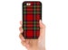 Royal Red Tartan Plaid Rubber Phone Case For iPhone 11 12 13 Mini Pro Max X XR 5 6 7 8 PLUS Samsung Galaxy Note Edge 4 5 S6 S7 S8 S9 10E 