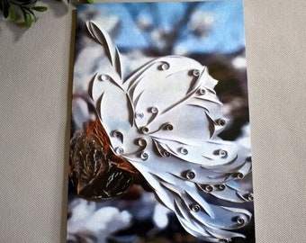 Spring Magnolia Flower Art Print Card