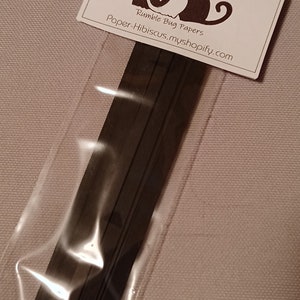 Burgundy Cardstock Quilling Strips, Paper Puffy Lucky Star, 65lb, Multiple Sizes